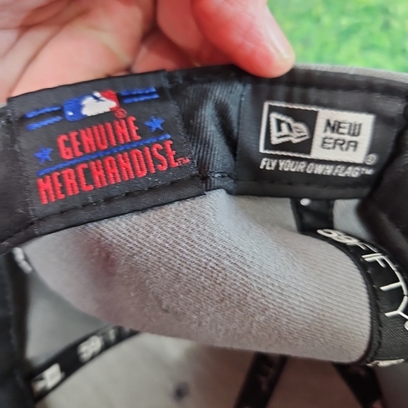 New Era 59Fifty San Francisco Grey Black Fitted Hat Size 8.  Size 8 Fitted Hat - Picture 7 of 11